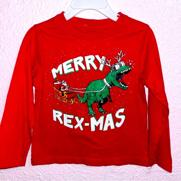 The Children’s Place Merry Rex Mas Shirt - Picture 1 of 2